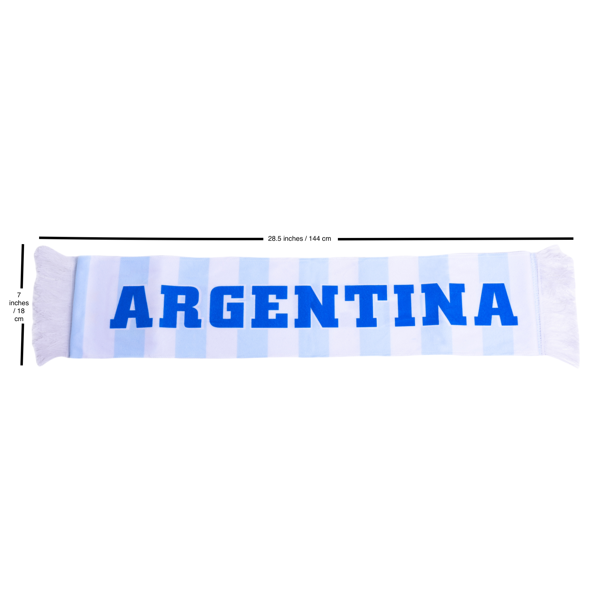 Argentina Fans Football 3 Pcs Kit Free Body Paint Stick