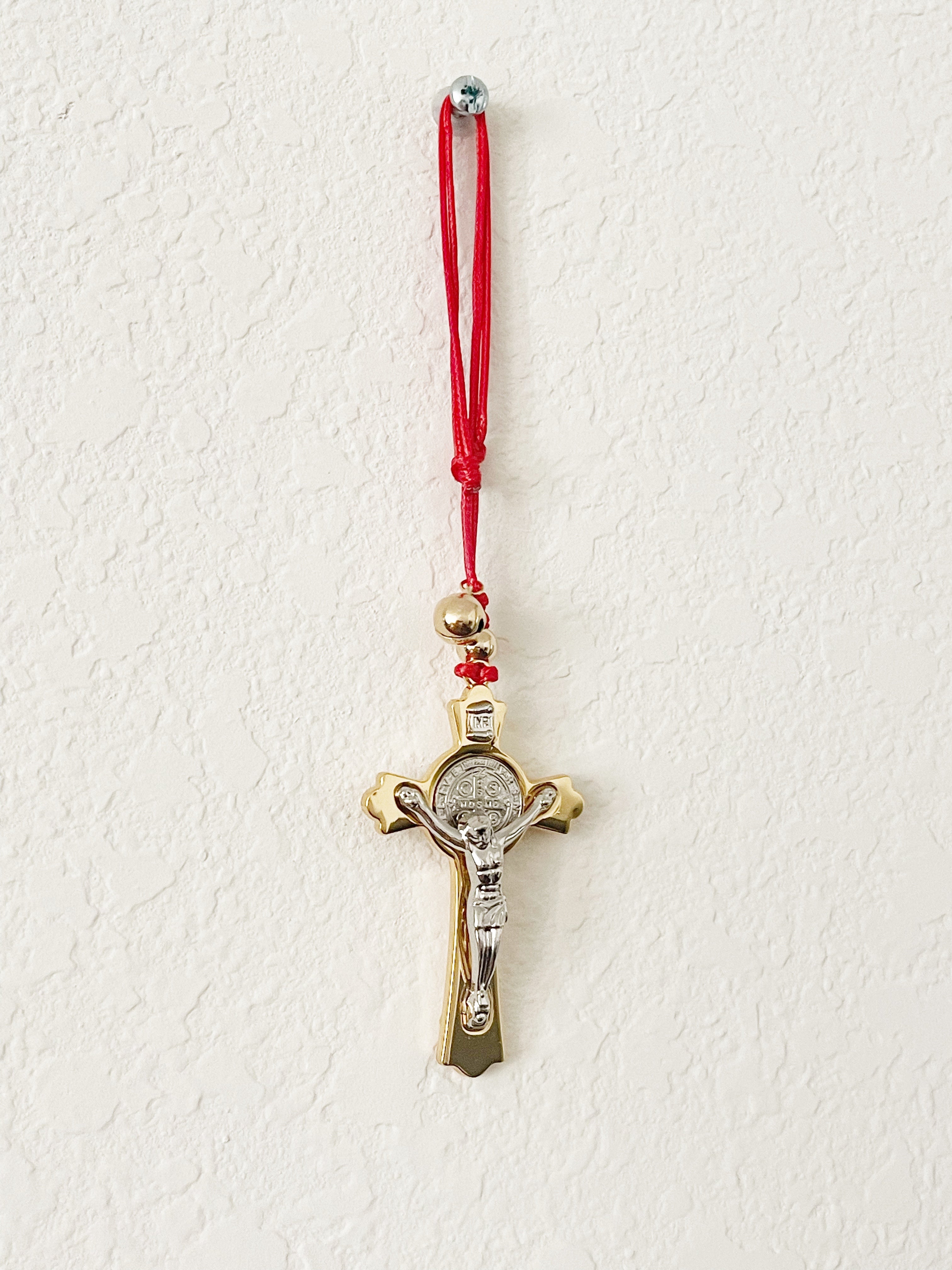 Home Protection Catholic Gift for the House Saint Benedict Cross Door Hanger