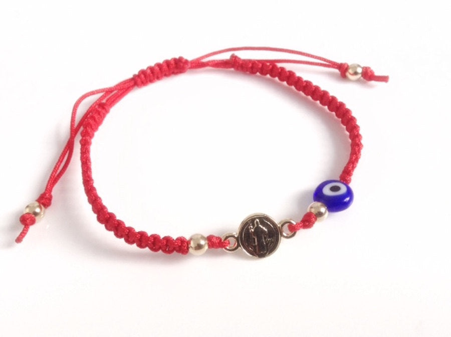 Hamsa hand red string bracelet for good luck, happiness, and good fortune,  new | eBay