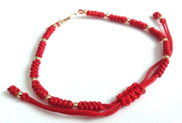 Red String Virgen de Guadalupe Bracelet, Our Lady of Guadalupe Gold Me –  SifriShop
