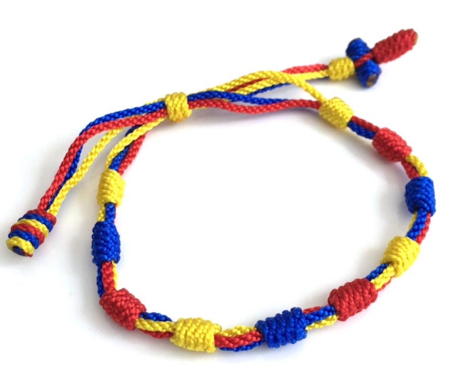 Colombia Flag Bracelet