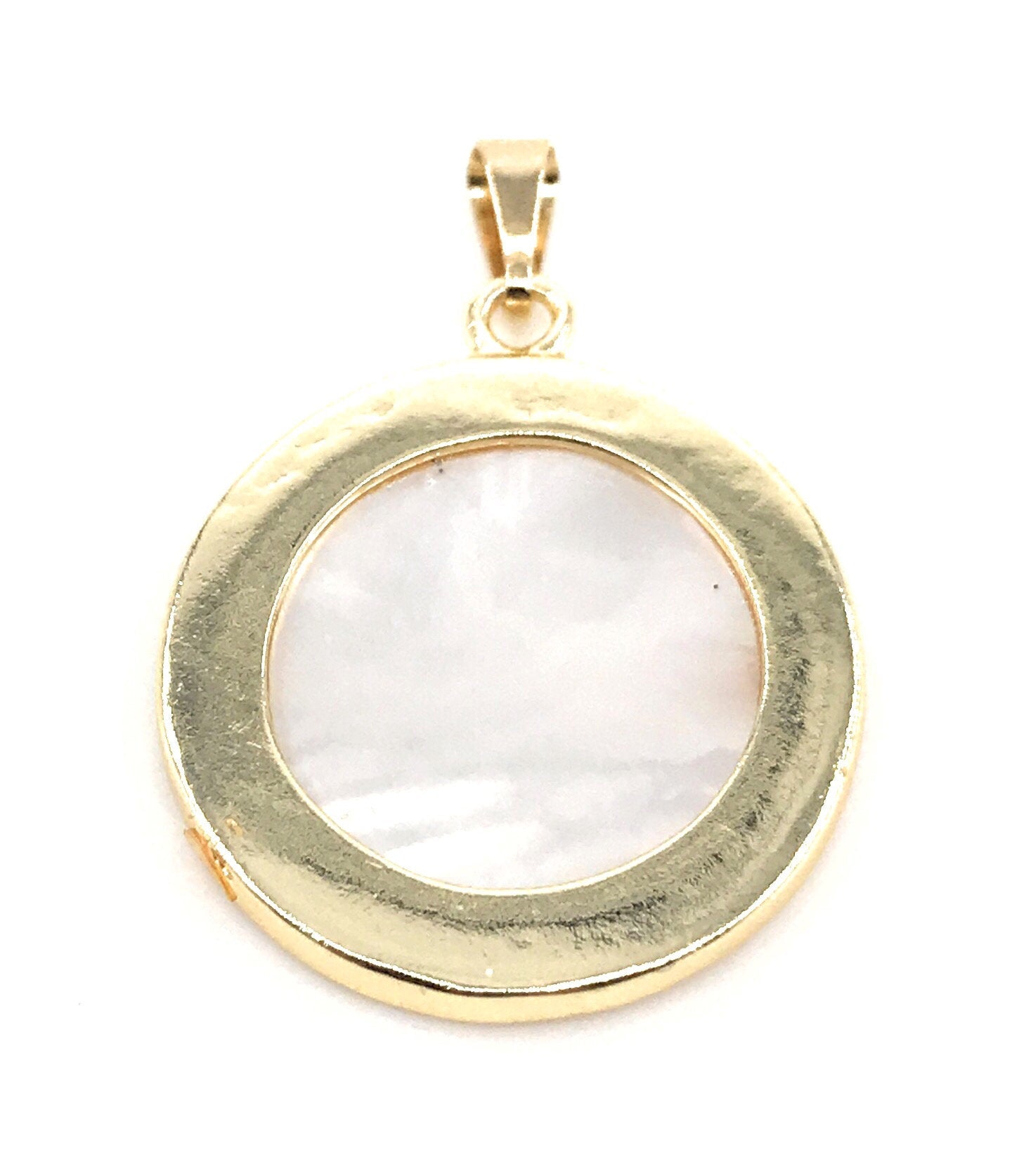 Mother of Pearl St. Benedict Medal
