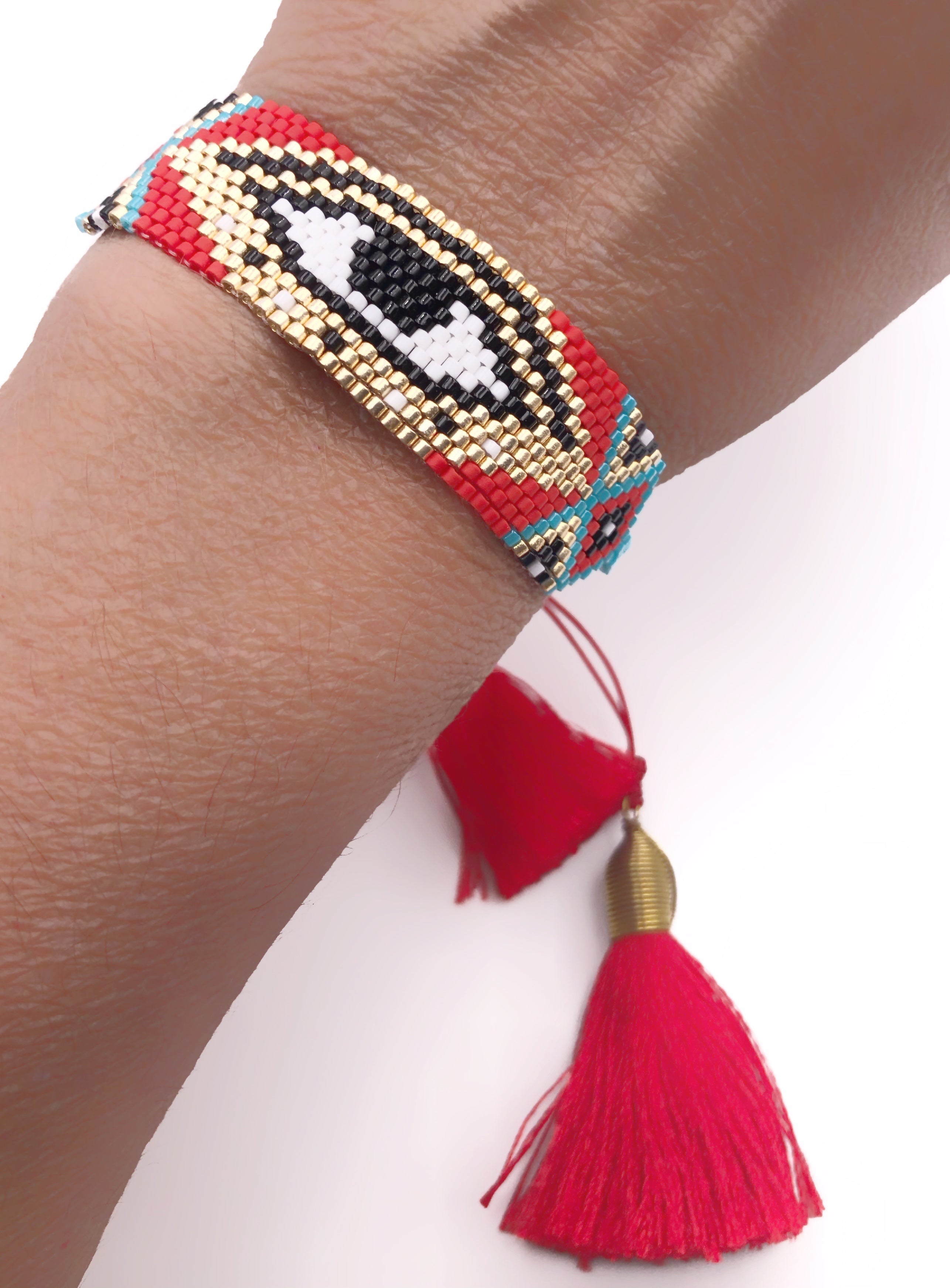Miyuki Beads Handwoven Bracelet